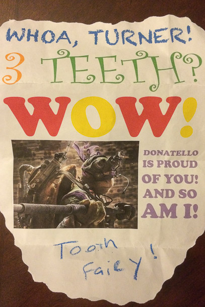 Tooth Fairy’s Return Visit
